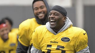 Former Steelers' Linebacker Arthur Moats Shares Intel As To Why This Rookie Will Make the NFL Jump  (Joey Porter Jr.). Photo by Steelers.com